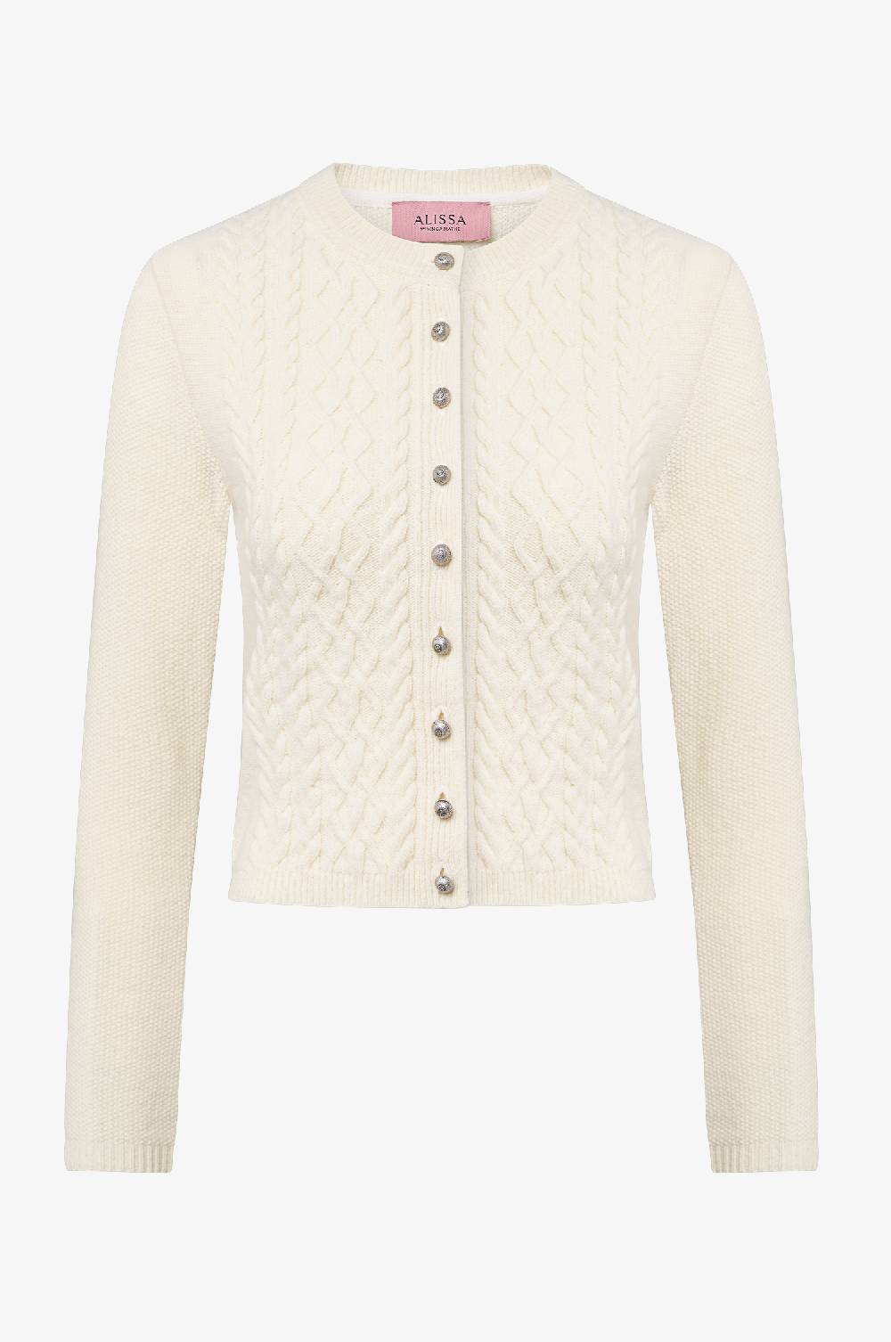 Kinga Mathe Strickjacke Alissa in Ivory