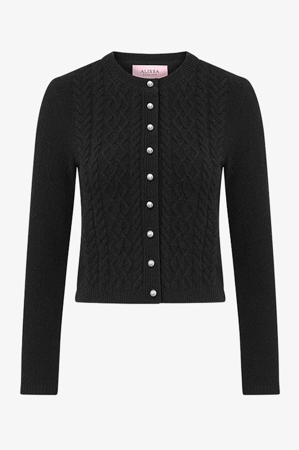 Kinga Mathe Strickjacke Alissa in Schwarz