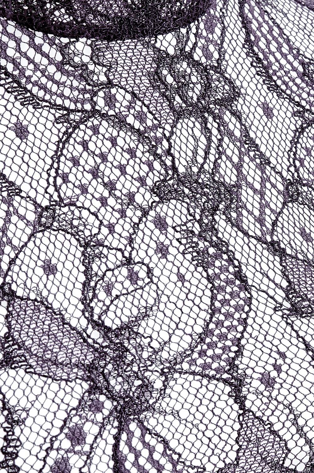 Kinga Mathe Top Charlotte In Aubergine