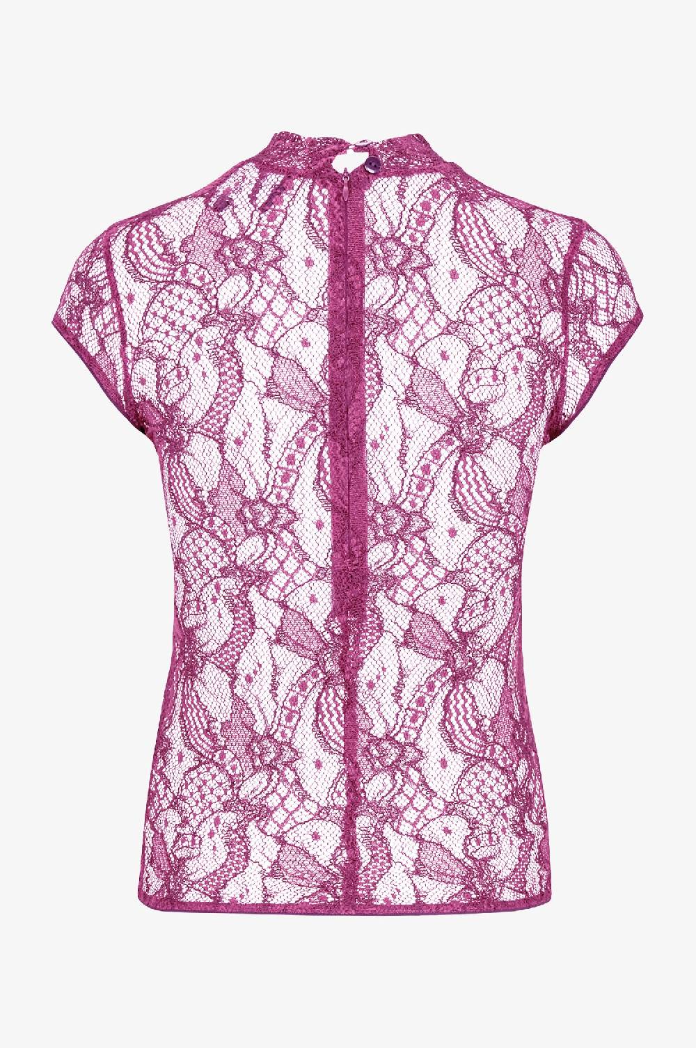 Kinga Mathe Top Charlotte In Fuchsia