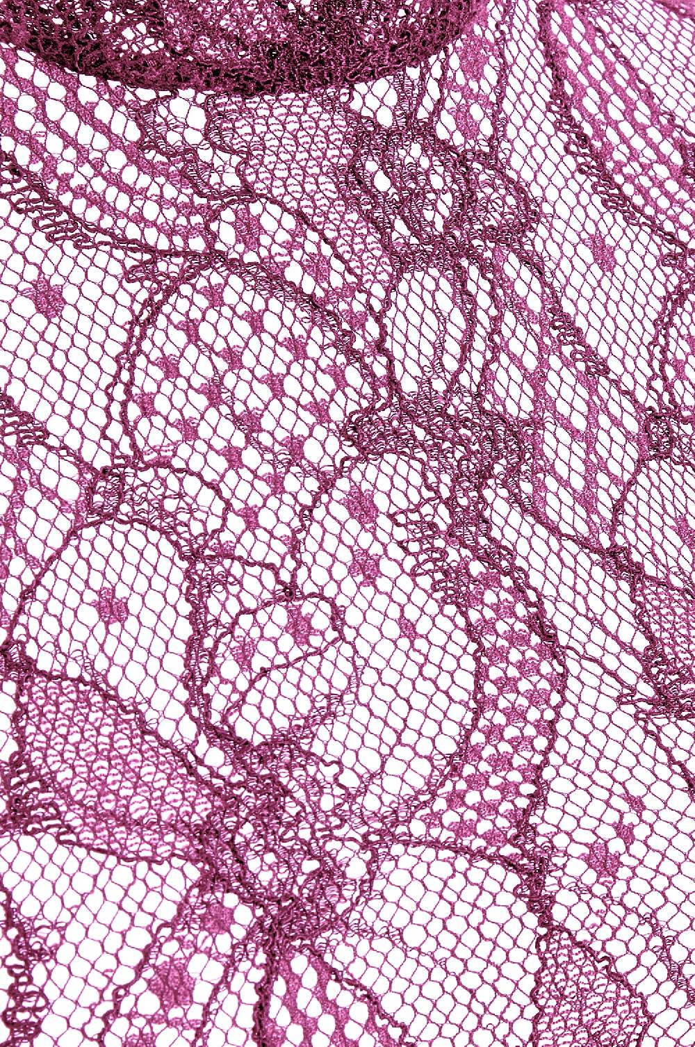 Kinga Mathe Top Charlotte In Fuchsia