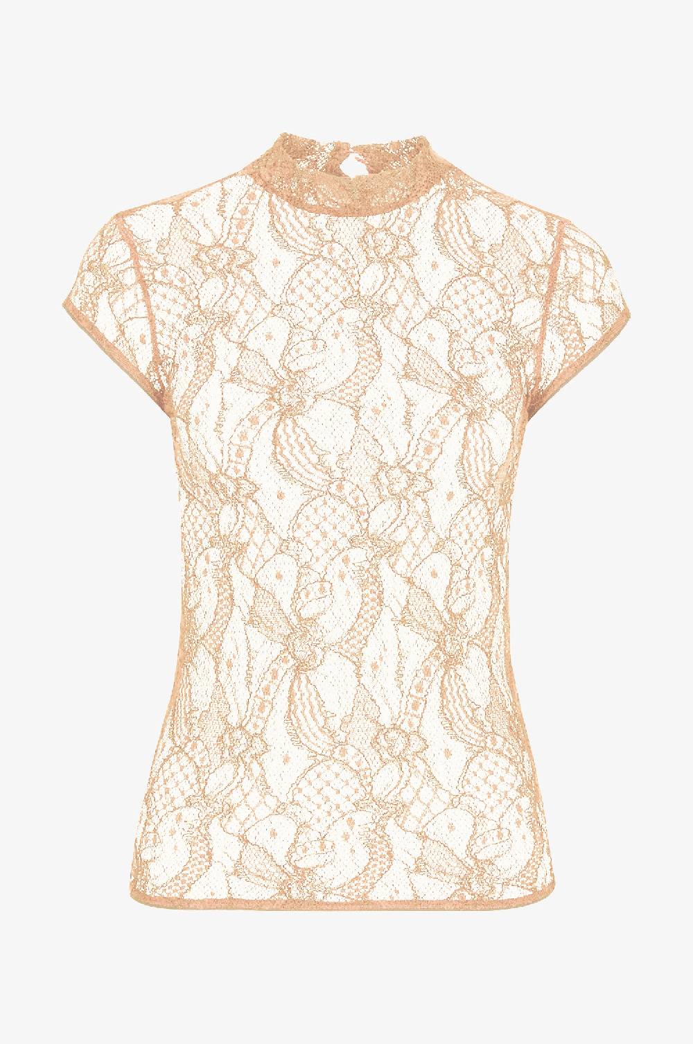 Kinga Mathe Top Charlotte in Puder