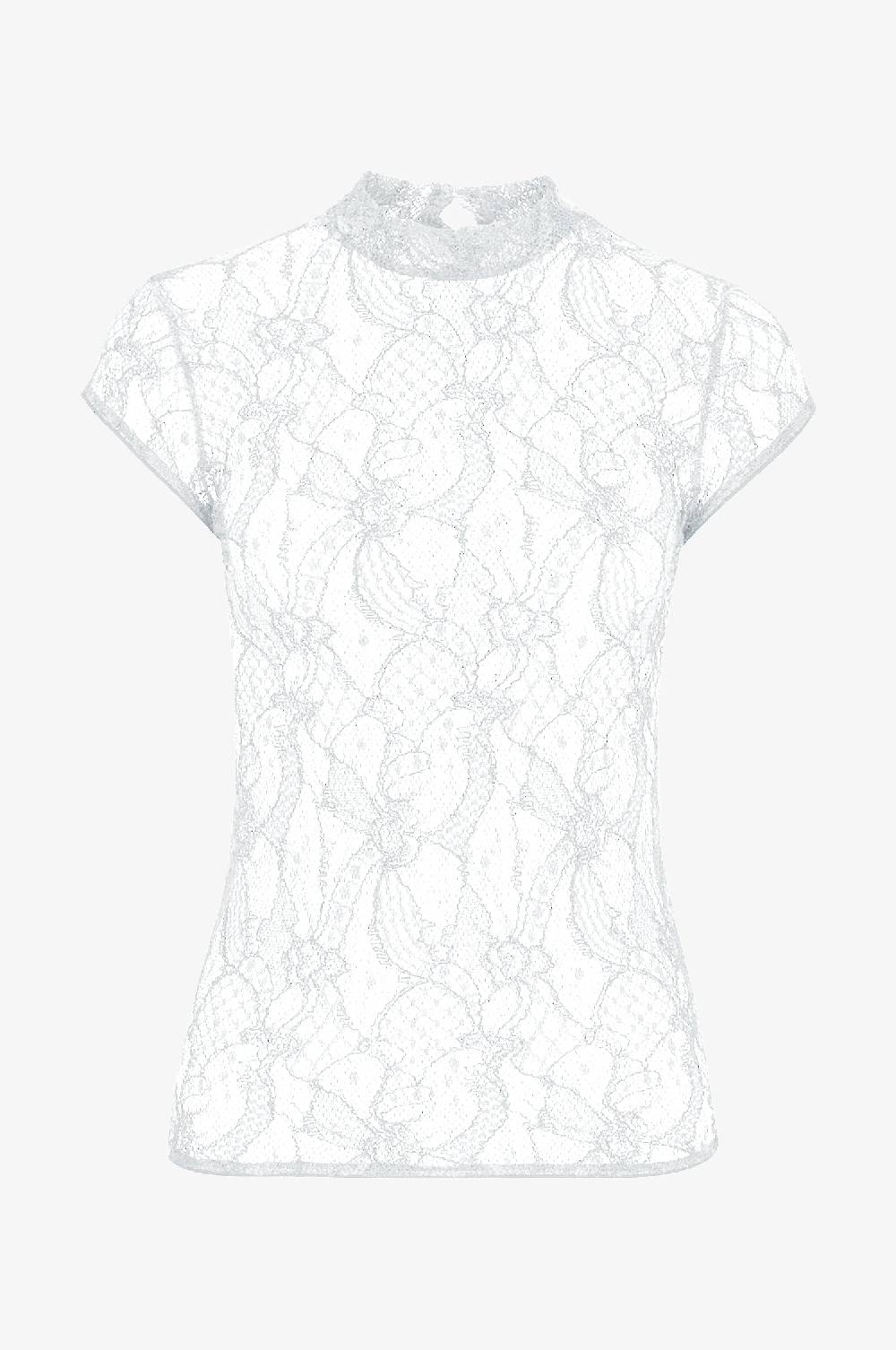 Kinga Mathe Top Charlotte in Weiß