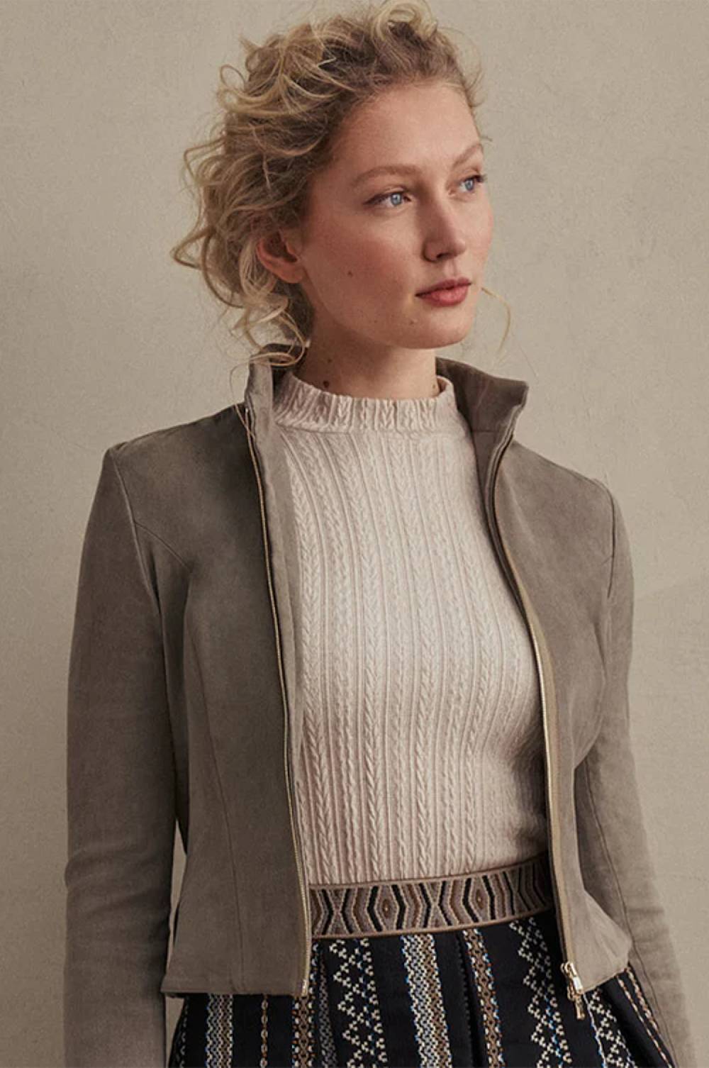 Kinga Mathe Top Jana In Creme