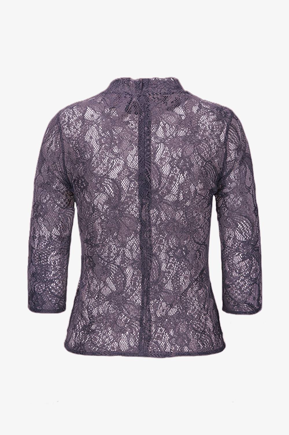 Kinga Mathe Top Lina In Aubergine