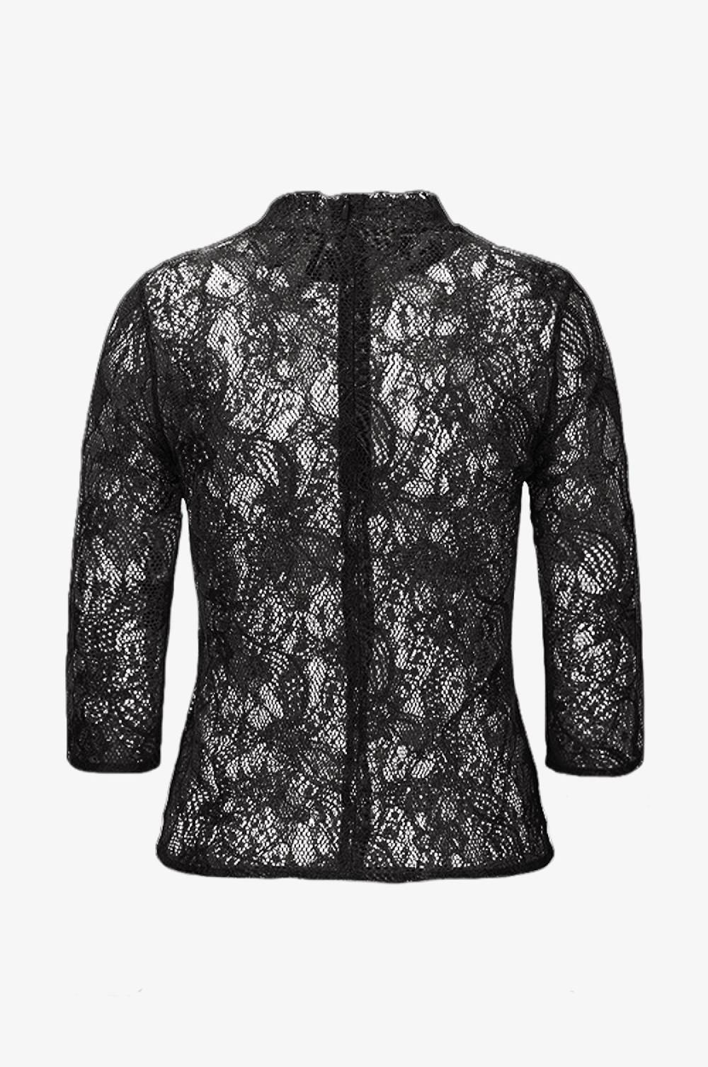 Kinga Mathe Top Lina In Schwarz