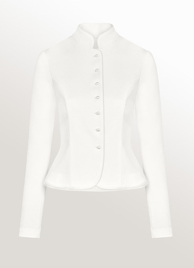 Kinga Mathe Trachtenjacke Mila In Weiß