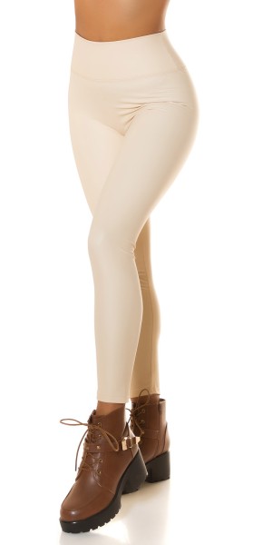 Koucla Curvy Girls Size! Sexy Wetlook Thermo Leggings