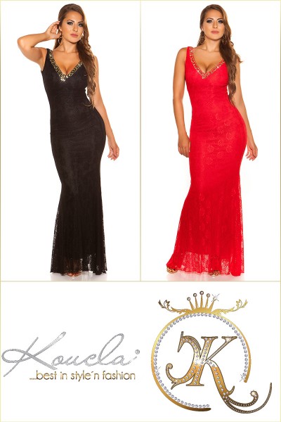 Koucla Red-Carpet-Look! Sexy Koucla Gala-Abendkleid