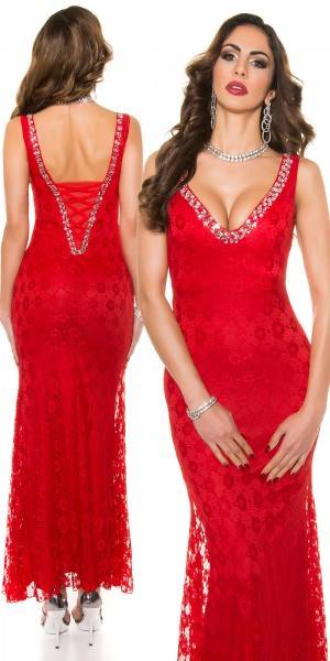 Koucla Red-Carpet-Look! Sexy Koucla Gala-Abendkleid