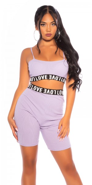 Koucla Sexy 2 Piece Sporty Set LOVE