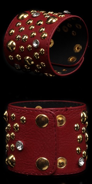 Koucla Sexy Armband Mit Nieten Und Strass