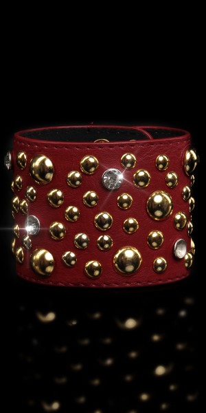 Koucla Sexy Armband mit Nieten und Strass