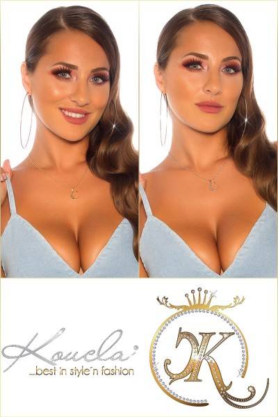 Koucla Sexy Buchstaben Halskette C