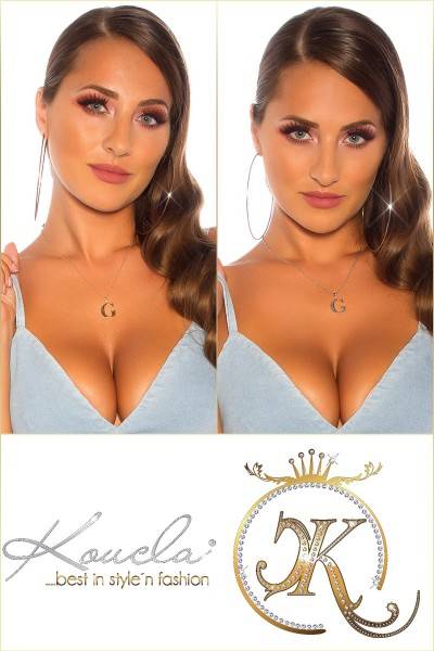 Koucla Sexy Buchstaben Halskette G