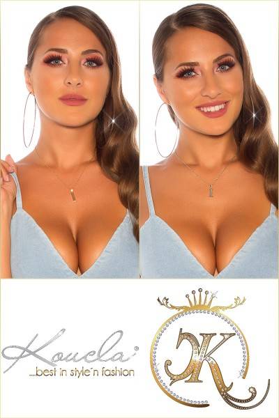 Koucla Sexy Buchstaben Halskette I