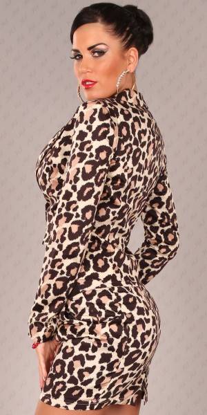 Koucla Sexy Business-Blazer Zum Knöpfen