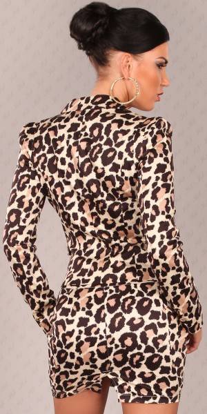 Koucla Sexy Business-Blazer Zum Knöpfen