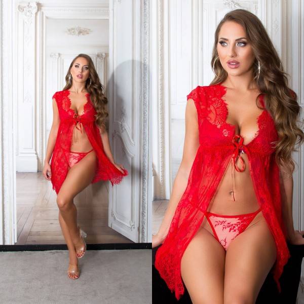 Koucla Sexy Dessous Set- Negligee + String
