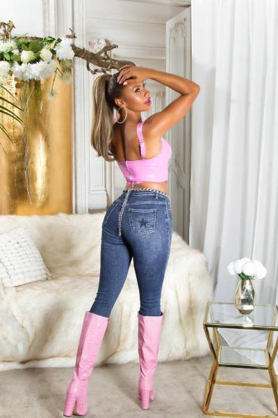 Koucla Sexy Fashionista Highwaist Jeans "Star"