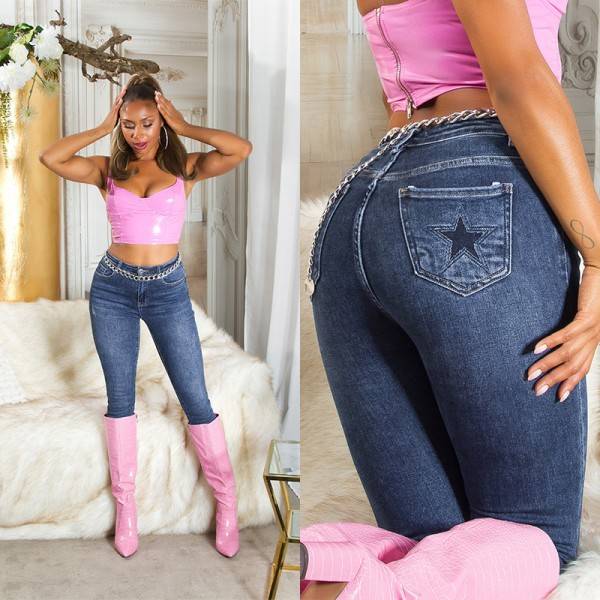 Koucla Sexy Fashionista Highwaist Jeans "Star"