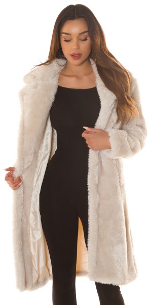 Koucla Sexy Faux-fur Wintermantel