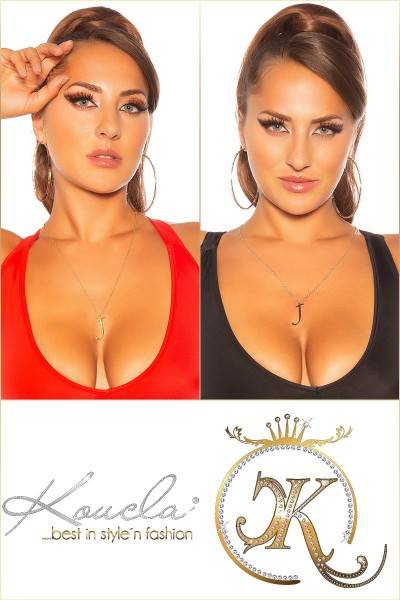 Koucla Sexy Grosse Bucshtabenkette J