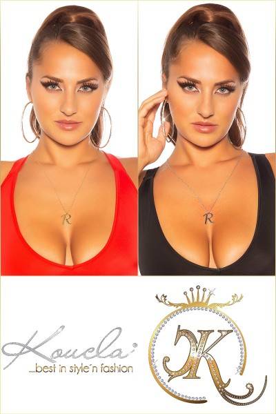 Koucla Sexy Grosse Bucshtabenkette R
