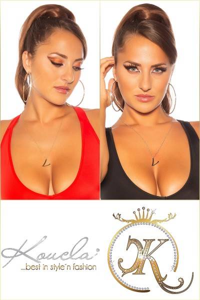 Koucla Sexy Grosse Bucshtabenkette V