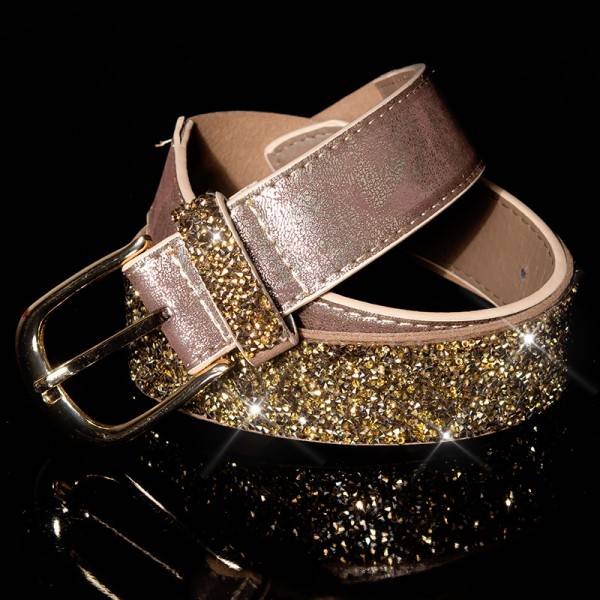 Koucla Sexy Gürtel Mit Pyramidenglitzersteinen