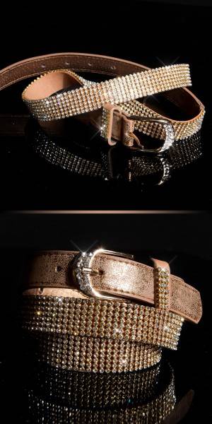 Koucla Sexy Gürtel mit Strasssteinen