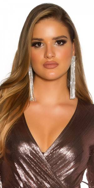 Koucla Sexy Hängeohrringe Mit Strass