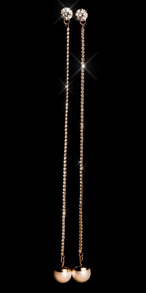 Koucla Sexy Hängeohrstecker Mit Strass