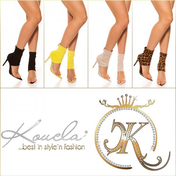 Koucla Sexy High Heels Ankle Boots Kim K. LooK!