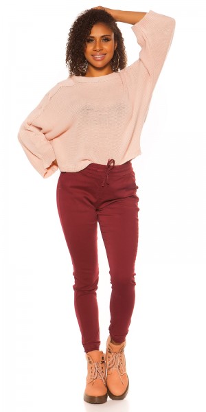 Koucla Sexy High Waist Hose Mit Gürtel