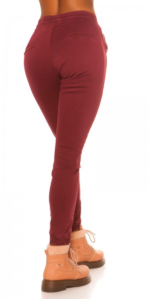 Koucla Sexy High Waist Hose Mit Gürtel