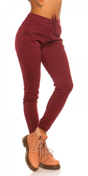 Koucla Sexy High Waist Hose Mit Gürtel