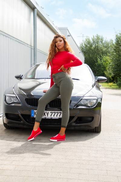 Koucla Sexy High Waist Slim Jeans Mit Kordelzug