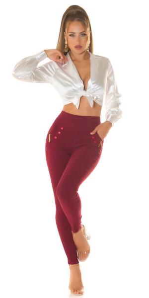 Koucla Sexy Highwaist Leggings Mit Taschen