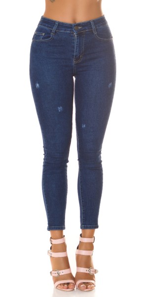 Koucla Sexy Highwaist Push-Up Jeans Im Used Look