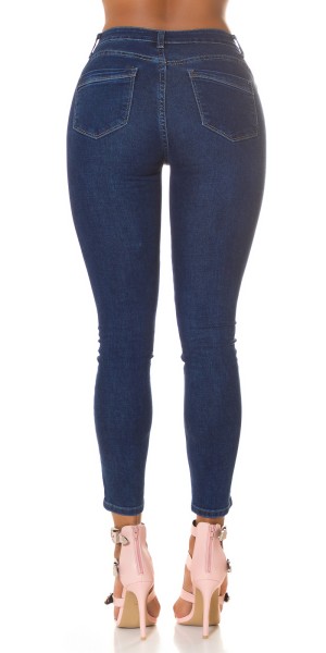 Koucla Sexy Highwaist Push-Up Jeans Im Used Look