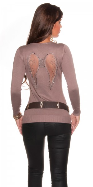 Koucla Sexy Hüftgürtel Mit Strass + Glitzersteinen