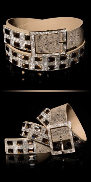 Koucla Sexy Hüftgürtel mit Strass & Glitzersteinen