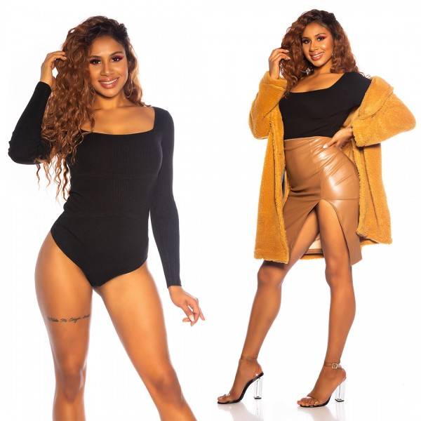 Koucla Sexy Karree-Ausschnitt Body