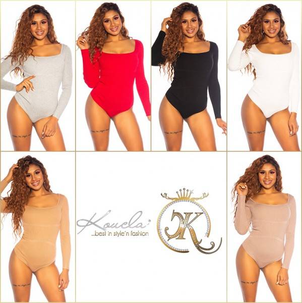 Koucla Sexy Karree-Ausschnitt Body