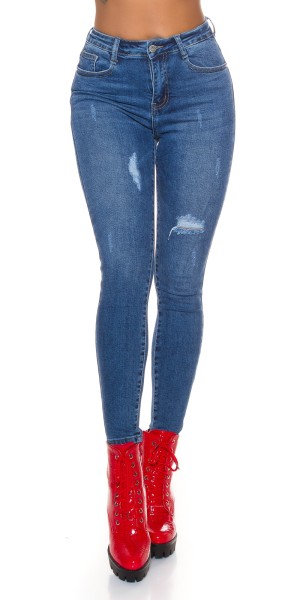 Koucla Sexy Klassische Skinny Highwaist Jeans