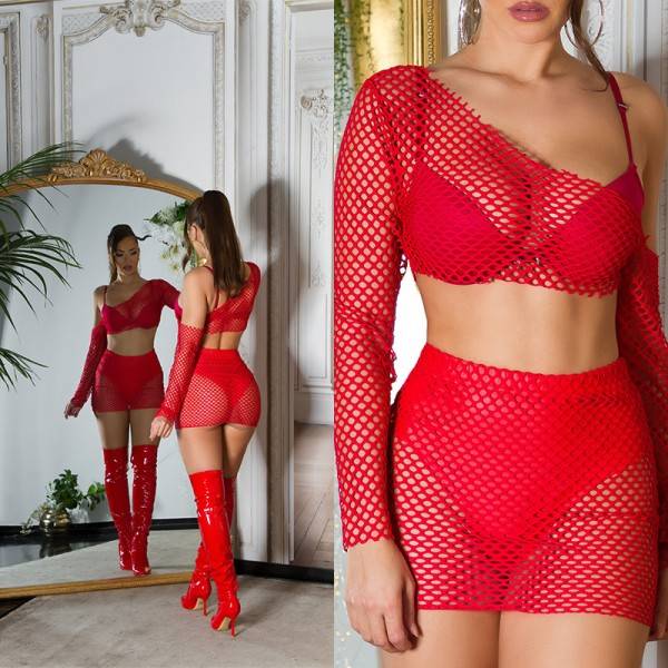 Koucla Sexy Koucla 2Piece Set / Netzrock Und Top