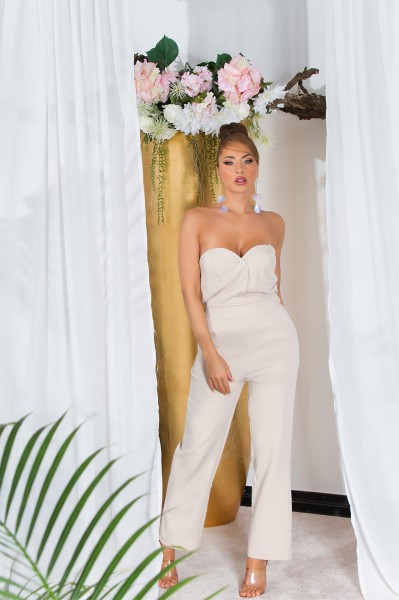 Koucla Sexy Koucla Bandeau Overall Mit Knöpfen