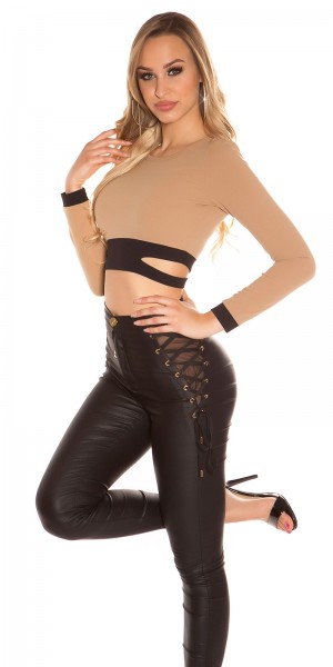 Koucla Sexy Koucla Bi-colour CorpShirt Mit CutOuts