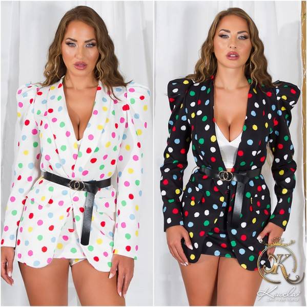 Koucla Sexy Koucla Blazer Mit Schulterpolstern